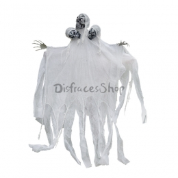 Accesorios de Halloween Fantasma de Tres Cabezas