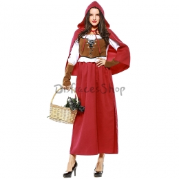 Disfraces Caperucita Roja de Halloween para Mujer