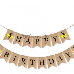 Lino Tire de la Bandera Decoración de Vacaciones