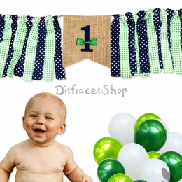 Caballero Tira la Bandera Decoración de Cumpleaños