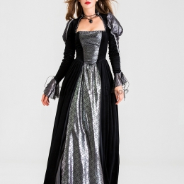 Disfraces Medieval Vestido de Halloween para Mujer