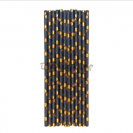 Paja de Vajilla de Rayas Bronceadoras