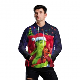 Disfraces de Peluda Verde Grinch Halloween para Hombre