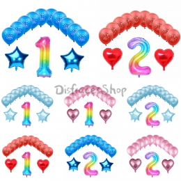 Cumpleaños Decoración Globo para Bebés de 1 a 2 Años
