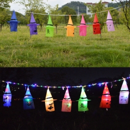 Sombrero de Bruja Luz Nocturna Decoraciones de Halloween