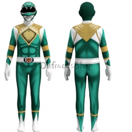 Disfraces de Series TV Traje Verde de Guerreros de los Dinosaurios para Halloween