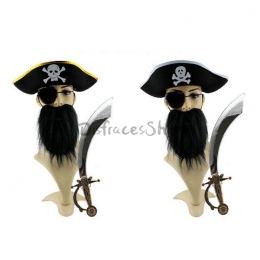 Accesorios de Disfraces de Piratas Decoraciones de Halloween