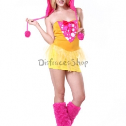 Disfraces Tube Top Monster Outfit de Halloween para Mujer