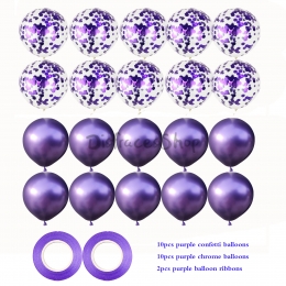 Globo de Confeti de Metal Decoraciones de Boda