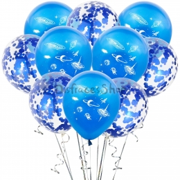 Globo Impreso Vía Láctea Decoraciones de Boda