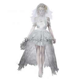 Disfraces Vampiro Esqueleto Novia Fantasma Vestido de Halloween