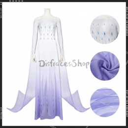 Disfraces de Frozen 2 Elsa Falda de Hilo Cosplay - Personalizado