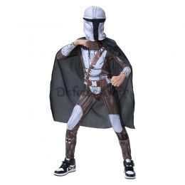 Disfraces de Cine Star Wars Mandalorianos para Niños Halloween Cosplay