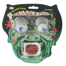 Suministros de Halloween Juego de Píldoras de Sangre para Prótesis Explosivas