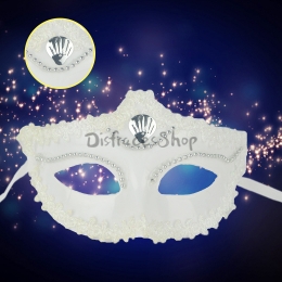 Diamante de Media Cara Máscara de Halloween