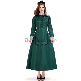 Disfraces Murciélago Vestido de Manga Larga con Cintura Mujeres Halloween