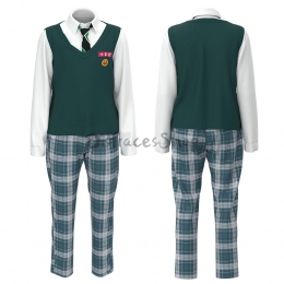 Disfraces De Series TV Uniforme escolar del campus Zombie