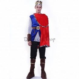 Disfraces Traje de Rey Príncipe de Halloween para Hombre