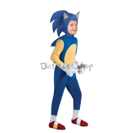 Disfraz de Cartoon Sonic para Niños