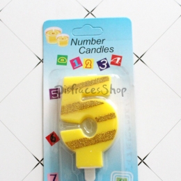 Vela Digital Cumpleaños Decoración