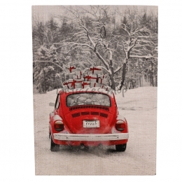 Impresión de Coches de Banderas de Jardín