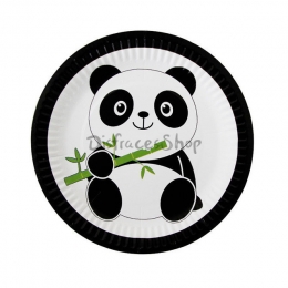 Equipo de Vajilla Panda para Decoración de Cumpleaños