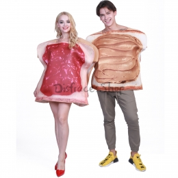 Disfraces de Comida de Mermelada para Parejas Juego de Halloween