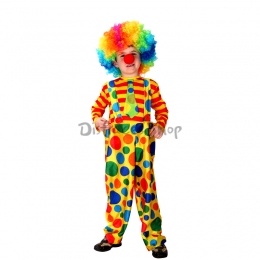 Payaso Disfraz de Halloween Niños Divertidos