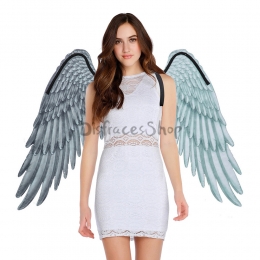 Decoraciones de Halloween Alas Blanco y Negro