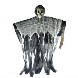 Colgante de Calavera de Diablillo de Decoraciones de Halloween al Aire Libre