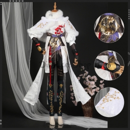 Naraka: Disfraz de Invierno Bladepoint Gu Qinghan Cosplay - Personalizado