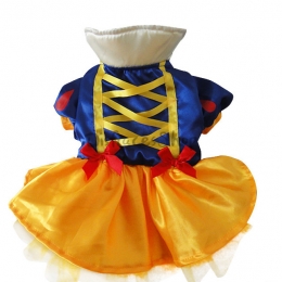 Disfraces de Halloween para Mascotas Falda de Blancanieves