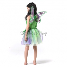 Disfraz Tinkerbell Vestido de Hada  Infantil