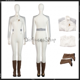 Disfraces de Star Trek Strange New Worlds Sick Crew Member One Cosplay Traje Blanco - Personalizado