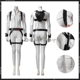 Disfraces de Héroe Viuda Negra Uniforme de Cosplay Blanco - Personalizado