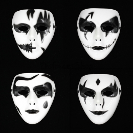 Máscara Dibujada a Mano de Decoraciones de Halloween