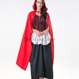 Little Red Riding Hood:  Disfraz caperucita roja mujer, Disfraces caseros  para mujer, Disfraces halloween en grupo