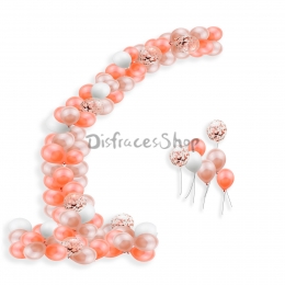 Kit de Globos de Dorado Rosa Decoraciones de Boda