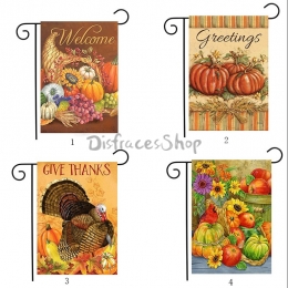 Impresión de Calabaza de Decoraciones de Acción de Gracias