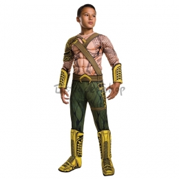 Disfraz Superhéroe Traje de Aquaman de Halloween para Niños