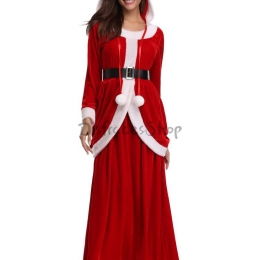 Disfraz Navidad Falda Larga de Papá Noel