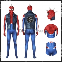 Disfraz de Spiderman PUNK ROCK Cosplay - Personalizado