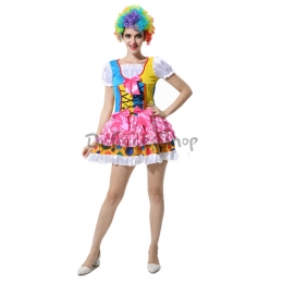 Disfraces de Payaso Lazo Rosa