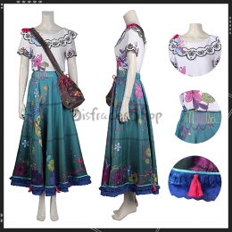 Disfraz de Disney Encanto Mirabel Madrigal Cosplay - Personalizado
