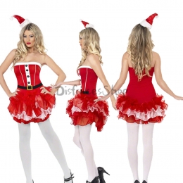 Disfraces de Navidad Vestido de Barra de Halloween para Mujer