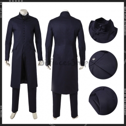 Disfraces de Película Harry Potter Severus Snape Cosplay - Personalizado