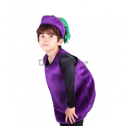 Disfraces de Comida para Niños Cosplay Berenjena