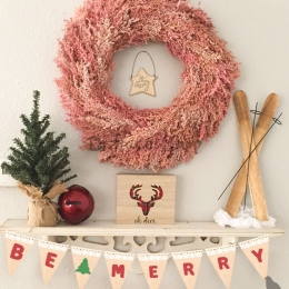 Lino Tire de la Bandera Decoraciones de Navidad