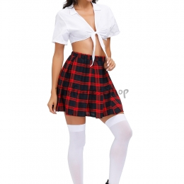 Uniforme Escolar Traje a Cuadros Traje de Pareja