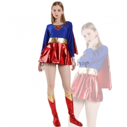 Disfraces Superman American Cartoon Clothes de Halloween para Mujer
